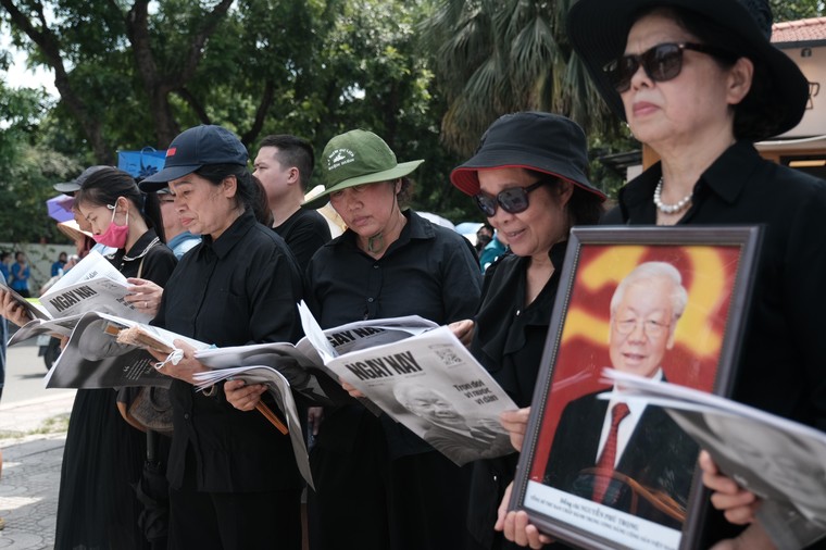 TRỰC TIẾP: Lễ truy điệu và an táng Tổng Bí thư Nguyễn Phú Trọng ảnh 161