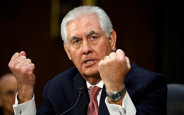 Ngoại trưởng Tillerson có nguy cơ bị Donald Trump phế truất ảnh 1