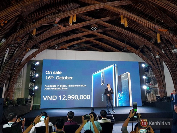 Nokia 8 ra mắt tại Việt Nam với giá 12,99 triệu, bán ra từ ngày 16/10 ảnh 2