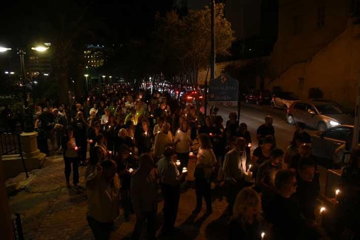 Malta: Hàng trăm người kêu gọi công lý cho nữ nhà báo bị sát hại ảnh 2