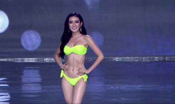 Huyền My lộng lẫy trong đêm bán kết Miss Grand 2017 ảnh 3