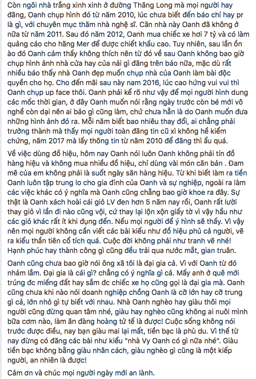 Vy Oanh lên tiếng phủ nhận ông xã là đại gia ảnh 2