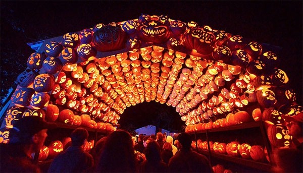 Những ‘kiệt tác’ nghệ thuật từ quả bí ngô tưởng chỉ có trong xứ sở thần tiên ảnh 3