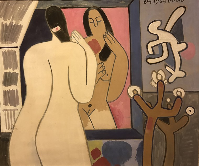 Triển lãm tranh 'nude' của nhà điêu khắc 87 tuổi ảnh 2