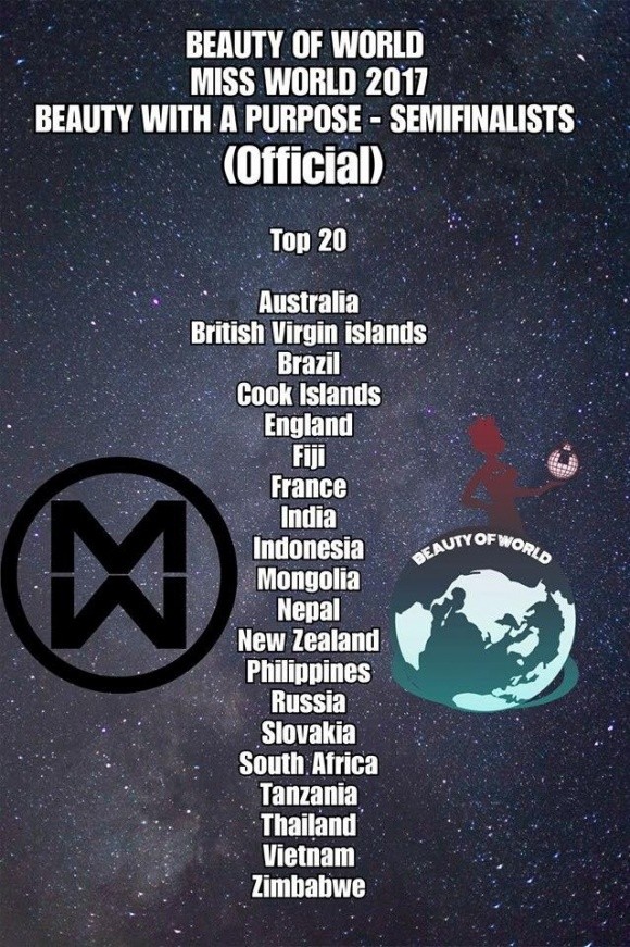 Hoa hậu Đỗ Mỹ Linh lọt top 20 'Beauty with Purpose' tại Miss World 2017 ảnh 1