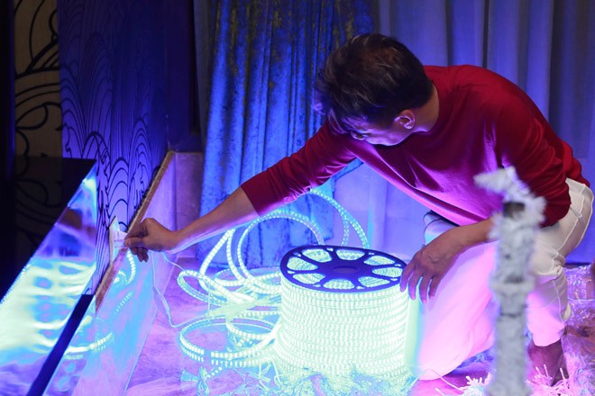 Mr. Đàm trang hoàng biệt thự triệu đô đón Noel ảnh 1