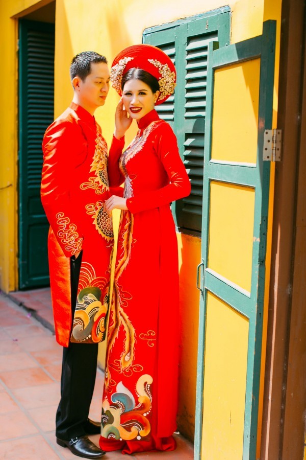 Trang Trần hạnh phúc cùng ông xã Việt kiều trong bộ ảnh kỷ niệm ảnh 11