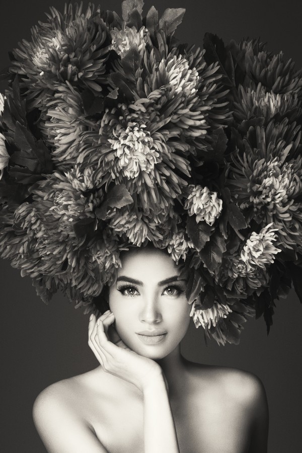 Loạt mỹ nhân bán nude trong bộ ảnh The Muse của Đỗ Mạnh Cường ảnh 4