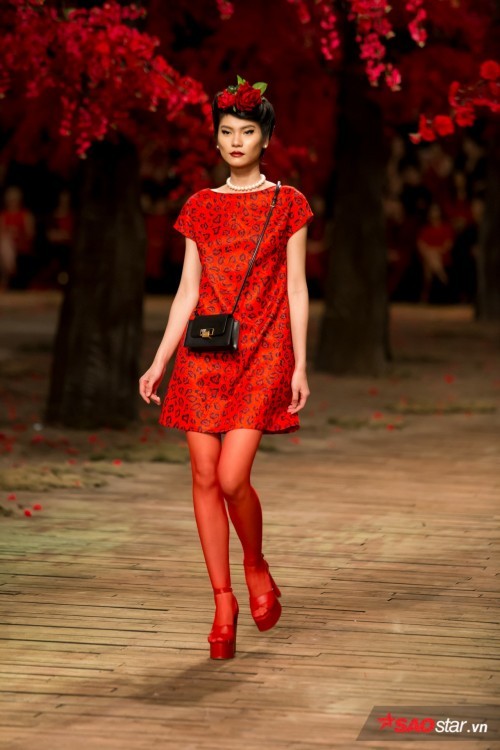 Tăng Thanh Hà tái xuất tại show thời trang của Đỗ Mạnh Cường ảnh 7