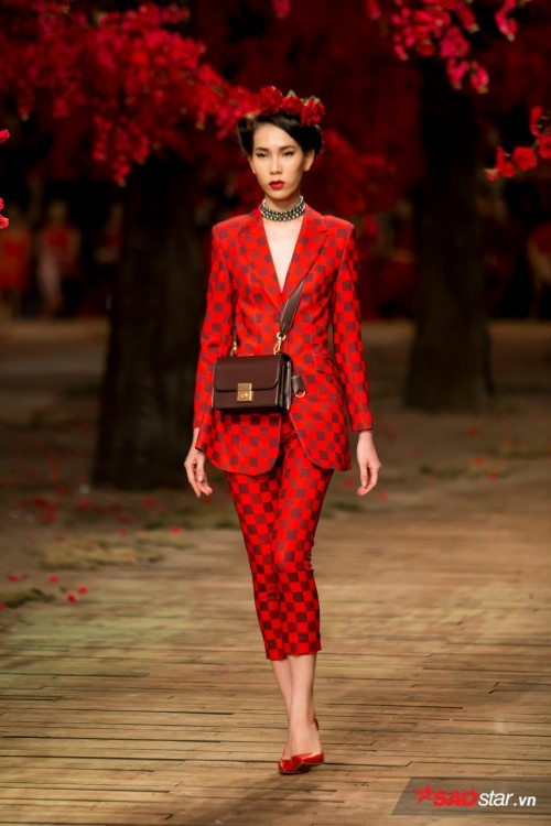 Tăng Thanh Hà tái xuất tại show thời trang của Đỗ Mạnh Cường ảnh 10