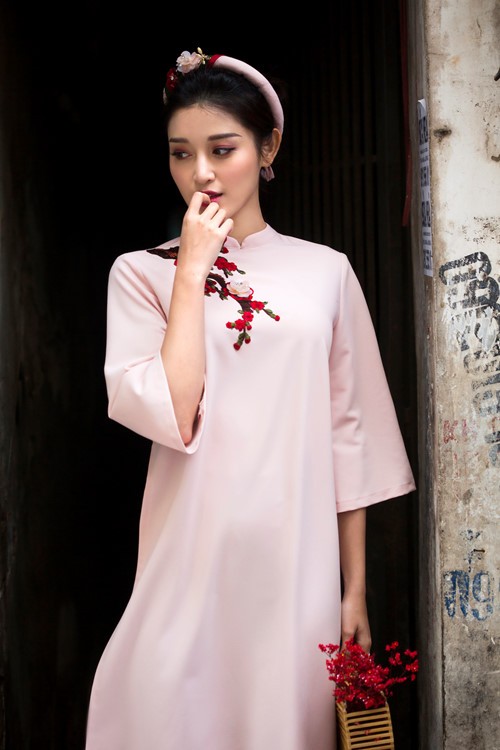 Ra mắt bộ sưu tập áo dài cách tân do Á hậu Huyền My thiết kế ảnh 4