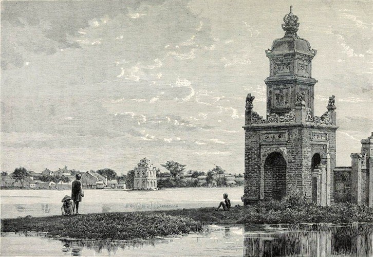 Hình ảnh Hồ Gươm hơn 1 thế kỷ trước ảnh 3
