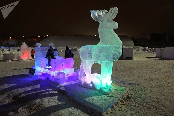 Ghé thăm 'ngôi làng tuyết' ở vùng cực Bắc của nước Nga ảnh 4