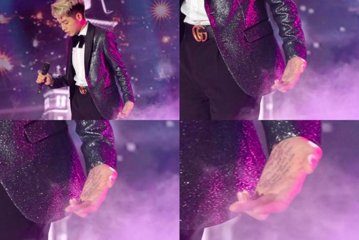 Đức Phúc chép lời bài hát kín lòng bàn tay vì không thuộc lời ảnh 1