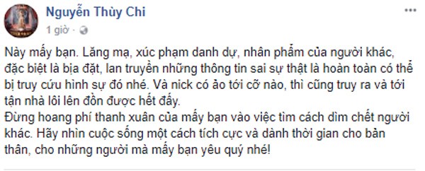 Chi Pu dọa kiện những anti fan lăng mạ, bịa đặt về mình ảnh 1