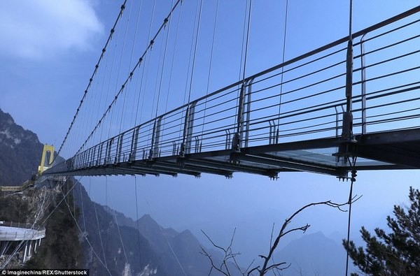 Trung Quốc xây cầu kính cao kỉ lục 1,9 km nối 2 thành phố ảnh 3