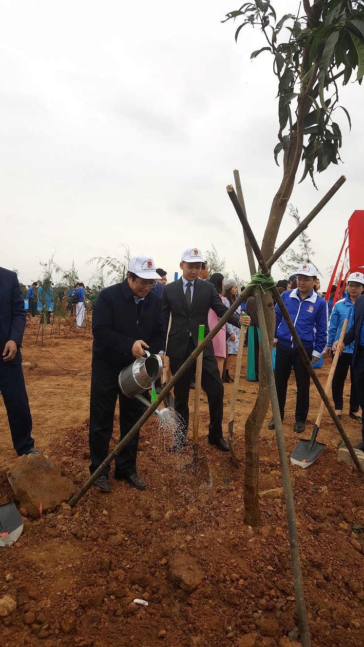 Trung ương Đoàn phát động Tết trồng cây và Giải thưởng Sáng tạo xanh ảnh 1