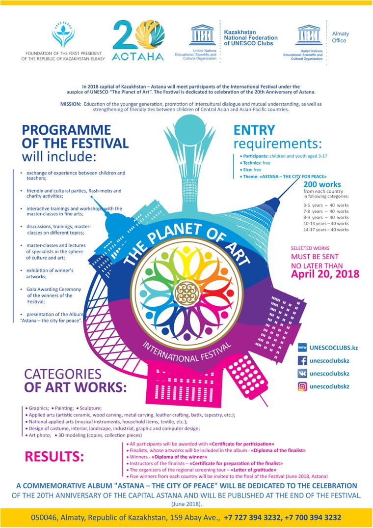 Cuộc thi vẽ tranh quốc tế 'Hành tinh của nghệ thuật' do UNESCO bảo trợ ảnh 1