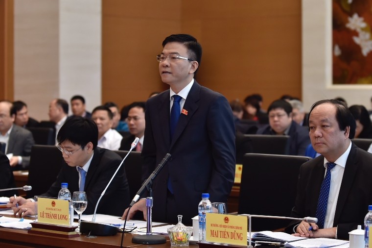 Bộ trưởng Bộ Tư pháp Lê Thành Long trả lời chất vấn ảnh 2