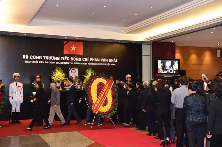 Lễ viếng nguyên Thủ tướng Phan Văn Khải ảnh 7