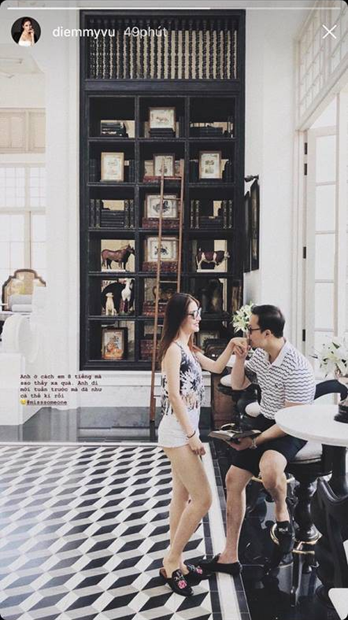 Diễm My 9x công khai bạn trai sau nhiều lần úp mở ảnh 1