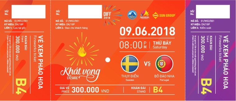 Lễ hội pháo hoa quốc tế Đà Nẵng 2018: giá vé trẻ em không đổi ảnh 1