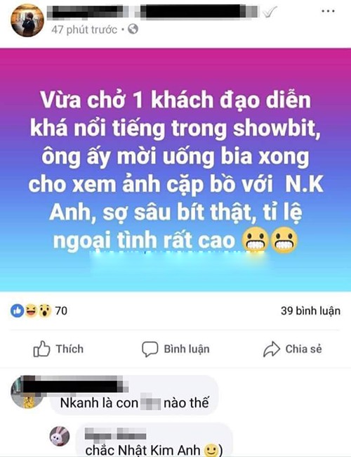 Nhật Kim Anh bức xúc khi bị tố cặp bồ với đạo diễn nổi tiếng showbiz ảnh 2