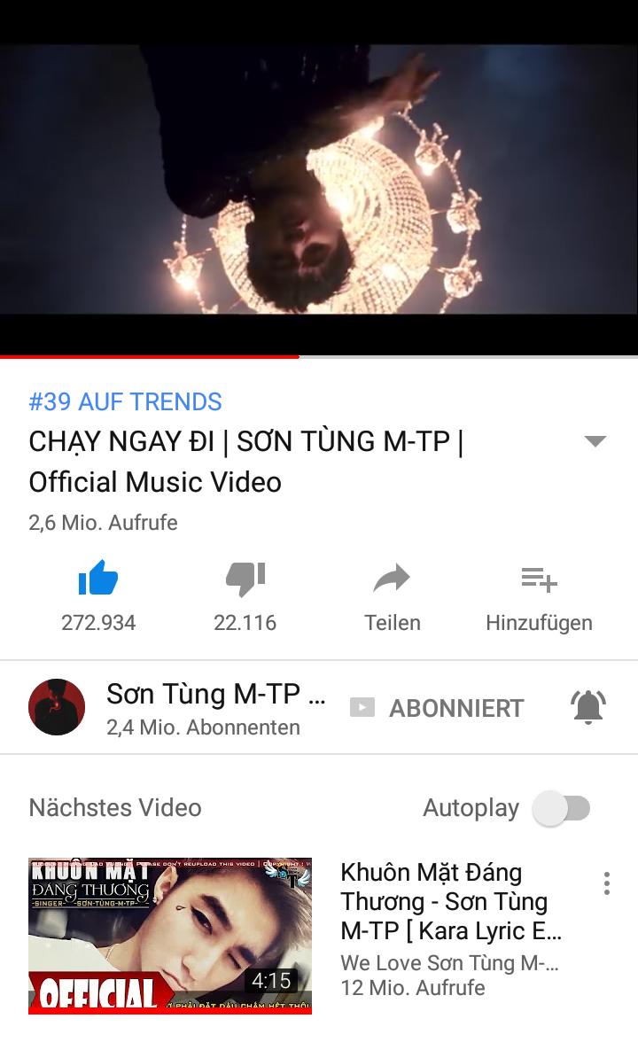 MV ‘Chạy ngay đi của Sơn Tùng M-TP lọt top Youtube nhiều nước trên thế giới ảnh 3