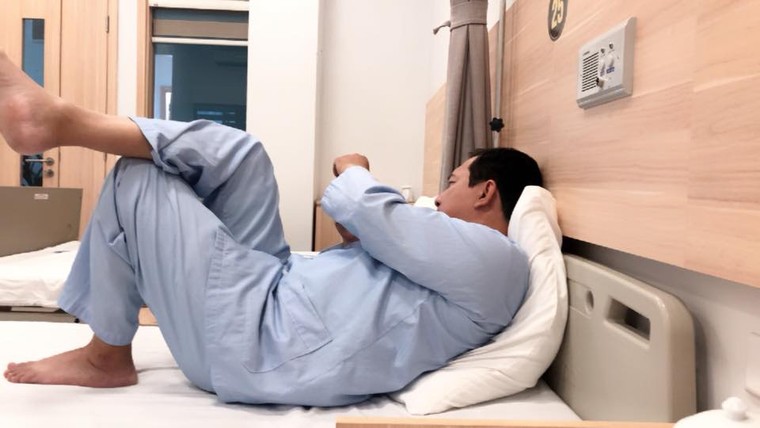 Quang Thắng nhập viện vì bục dạ dày và co thắt van tim? ảnh 2