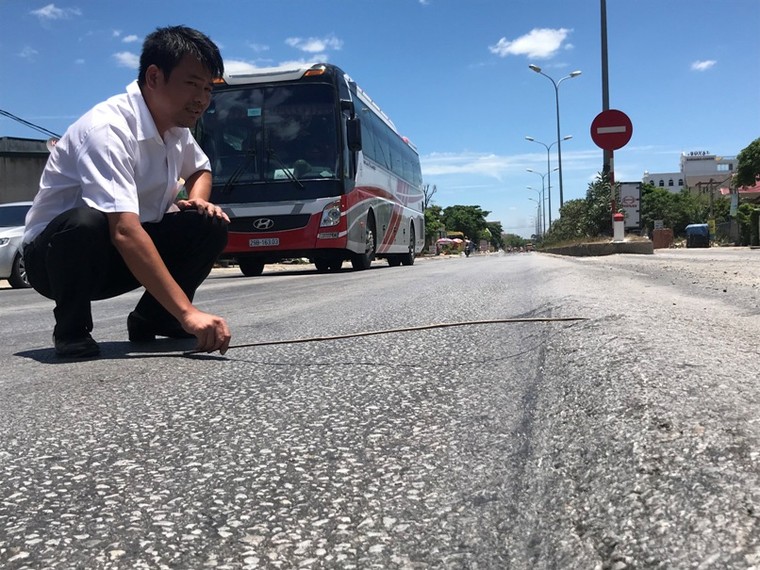 Nghệ An: Lái xe 'run tay lái' đi trên đường nghìn tỷ như 'ruộng' ảnh 2