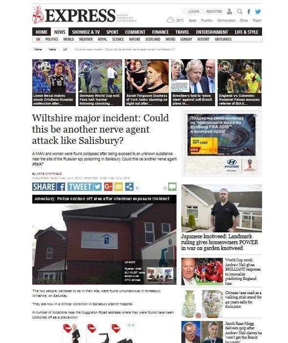 Vụ đầu độc mới ở Anh: Nga lại bị đổ lỗi 'vô cớ'? ảnh 2