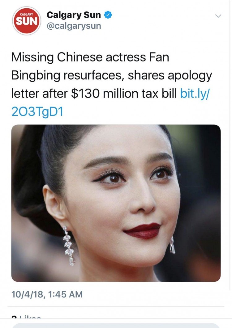 Truyền thông thế giới rúng động vì chuyện Phạm Băng Băng trốn thuế và mức phạt 130 triệu USD ảnh 8