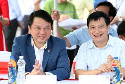 Tưng bừng khai mạc giải bóng đá học sinh THPT Hà Nội 2018 ảnh 5