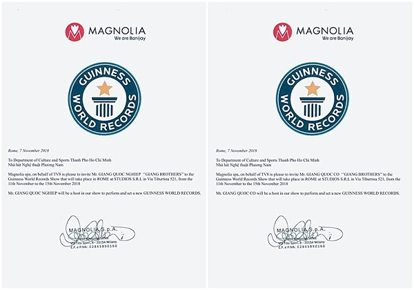 Quốc Cơ - Quốc Nghiệp tham gia Kỷ lục Guinness Thế giới ảnh 1