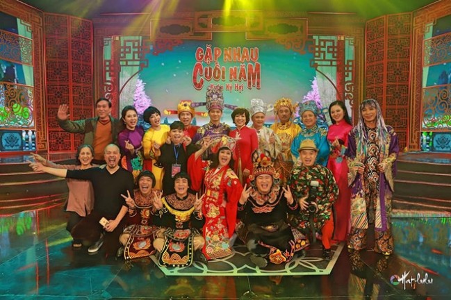 Ảnh hậu trường vui nhộn của 'Táo quân 2019' trước giờ phát sóng ảnh 1