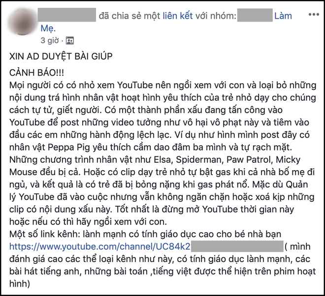 'Quái vật Momo' - cơn ác mộng của trẻ em ảnh 2