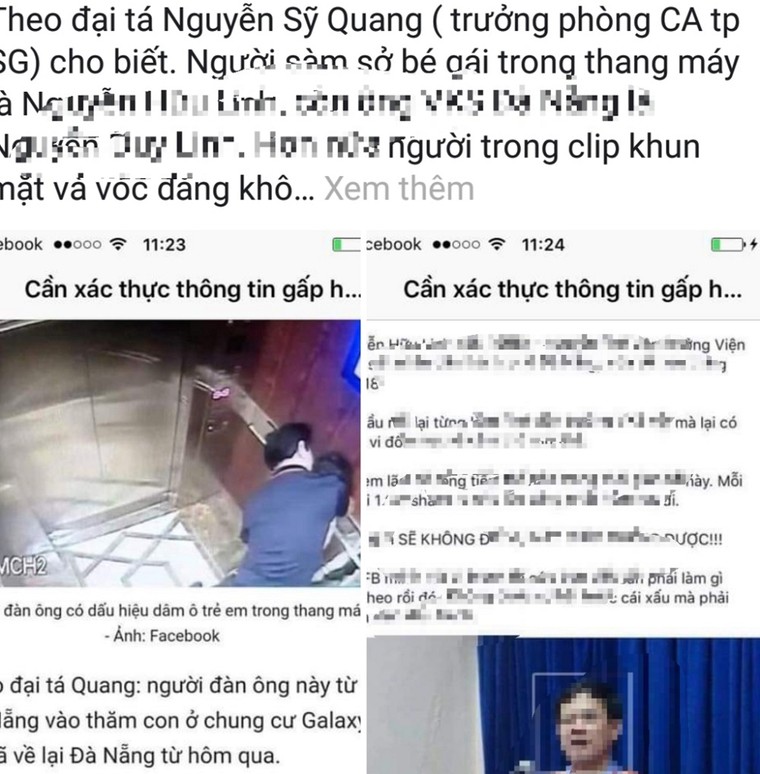 Nguyên Phó viện trưởng VKSND TP. Đà Nẵng là kẻ sàm sỡ bé gái trong thang máy ảnh 3