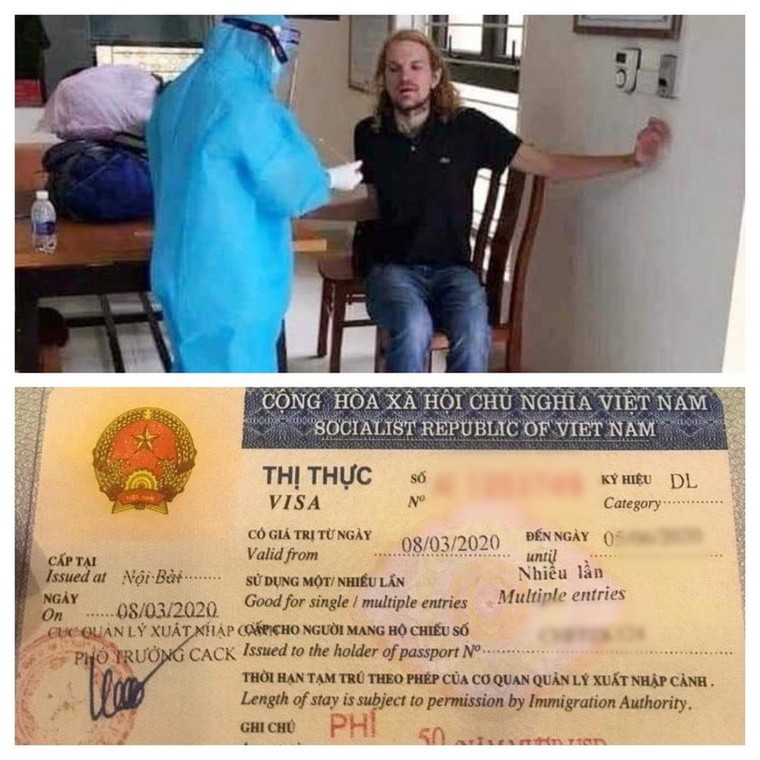 Một người Đức trốn cách ly ở Thanh Hóa được tìm thấy ở phố cổ Hà Nội ảnh 1