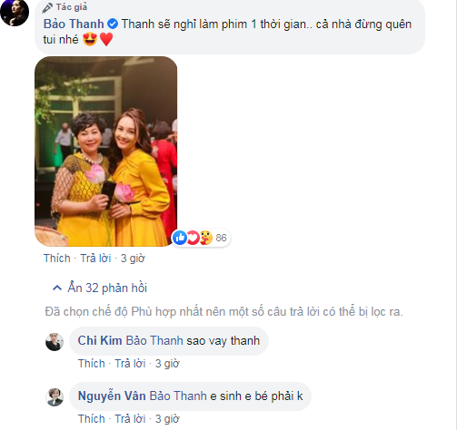 Bảo Thanh bất ngờ tuyên bố ngừng đóng phim ảnh 1