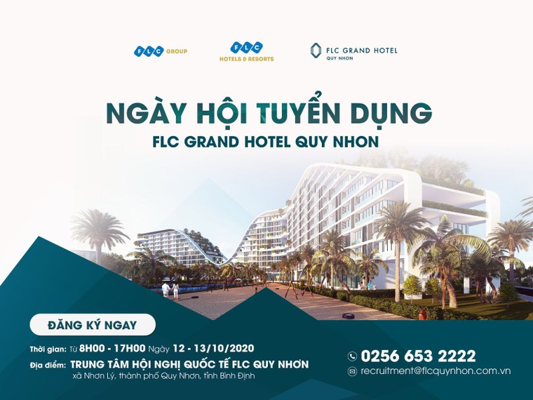 FLC Grand Hotel Quy Nhơn tổ chức Ngày hội Tuyển dụng, chuẩn bị Pre-Opening vào tháng 11/2020 ảnh 1