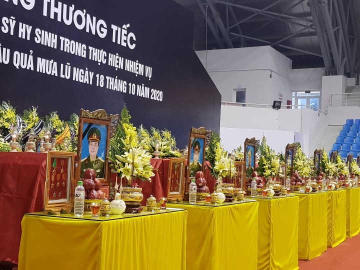 Lễ truy điệu 22 chiến sĩ Đoàn Kinh tế quốc phòng 337 ảnh 1