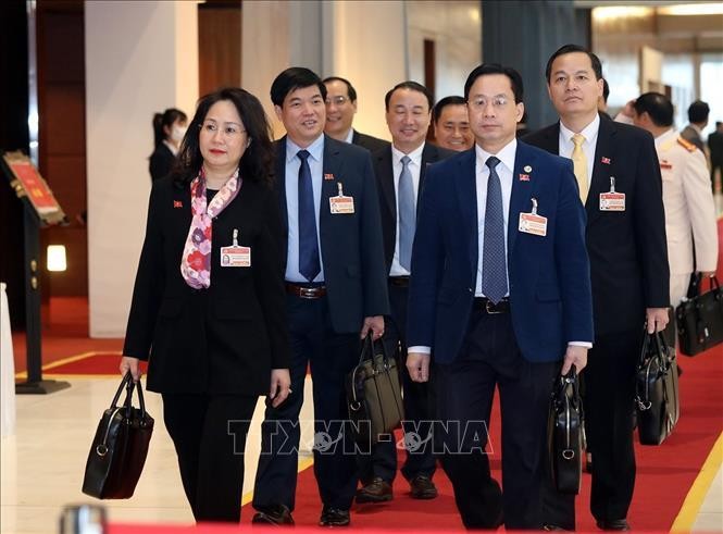 Ngày 29/1, Đại hội XIII của Đảng tiếp tục làm việc về công tác nhân sự ảnh 1