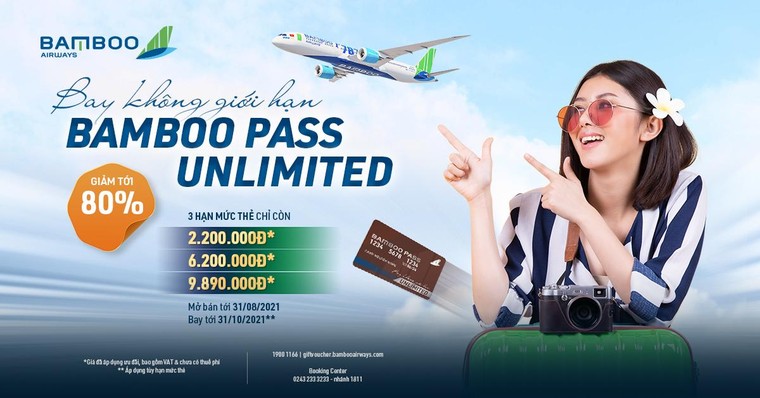 Thoả sức vi vu hè với thẻ bay không giới hạn Bamboo Pass Unlimited của Bamboo Airways ảnh 1