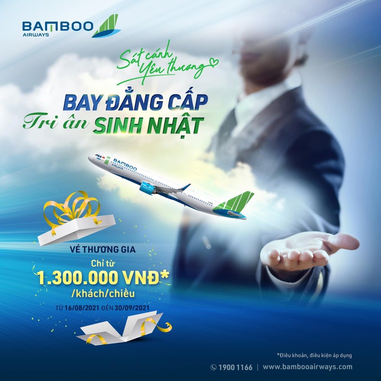 Cùng Bamboo Airways đón sinh nhật tuổi mới với loạt ưu đãi cực đã ảnh 2