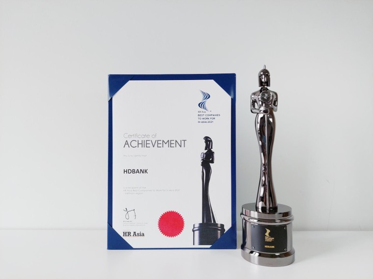 HDBank – Ngân hàng Việt Nam duy nhất 4 năm liền được vinh danh ‘Nơi làm việc tốt nhất châu Á’ ảnh 1