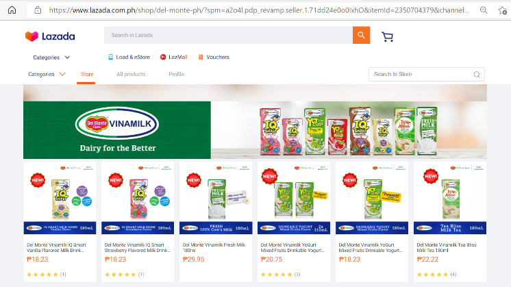 Liên doanh của Vinamilk tại Philippines ra mắt sản phẩm tại các chuỗi siêu thị lớn và kênh TMĐT ảnh 1