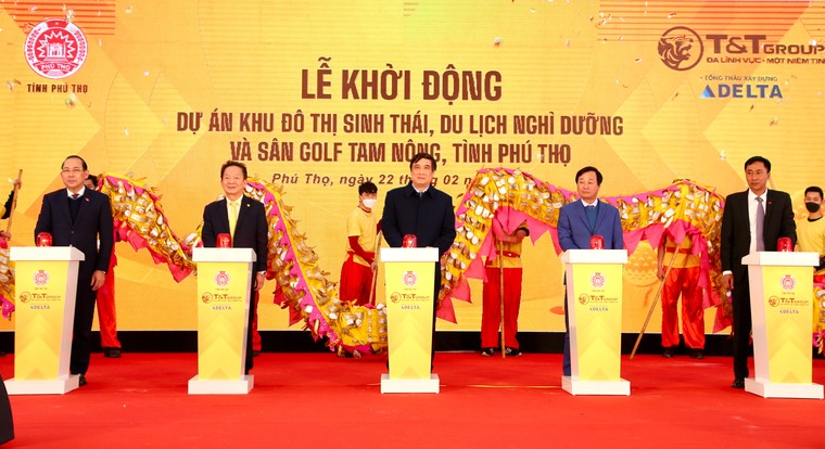 T&T Group khởi động dự án khu đô thị sinh thái và sân golf gần 500 ha tại Phú Thọ ảnh 1