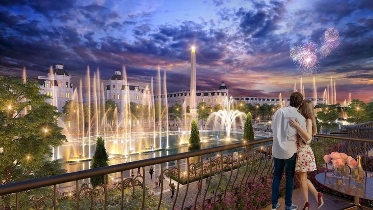 Chiêm ngưỡng sân khấu nhạc nước triệu đô lớn nhất miền Bắc Việt Nam ảnh 2