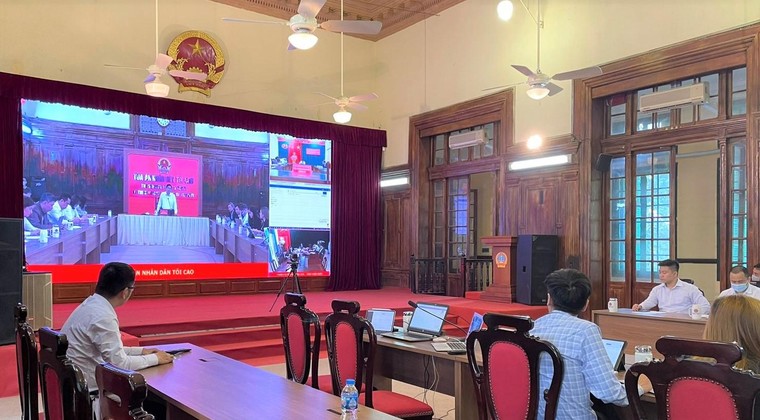 Tập huấn đưa Phần mềm Trợ lý ảo tòa án hoạt động 24/7 ảnh 1