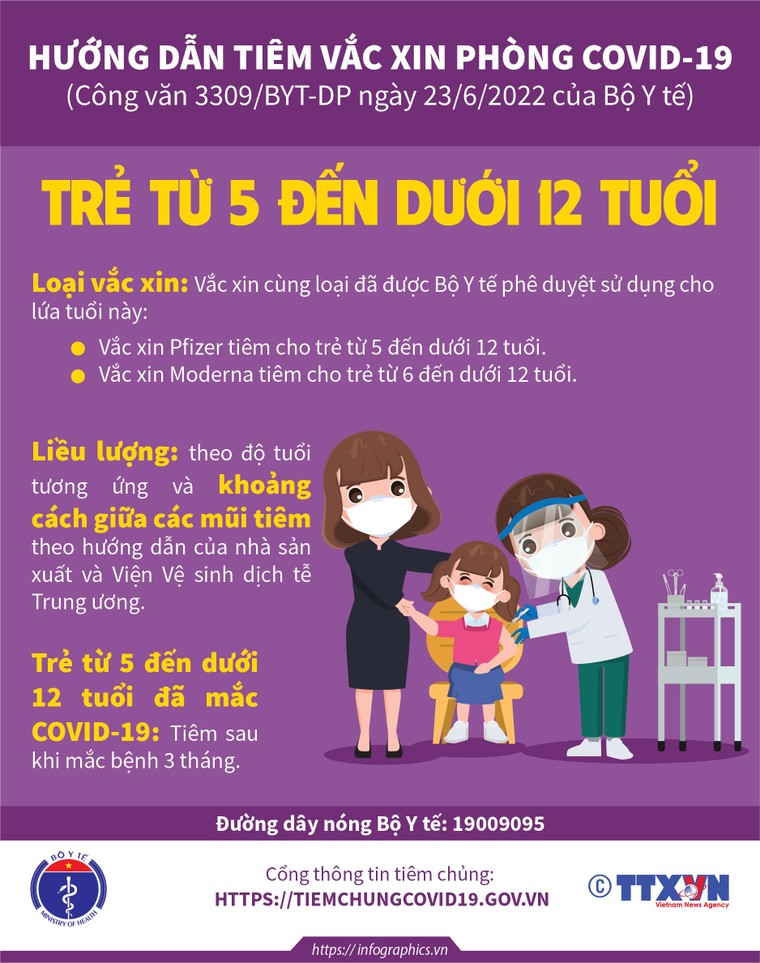 [Infographic] Bộ Y tế hướng dẫn tiêm vắc xin phòng COVID- 19 ảnh 1